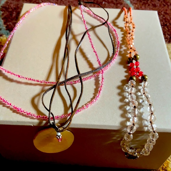 2 American Eagle necklaces